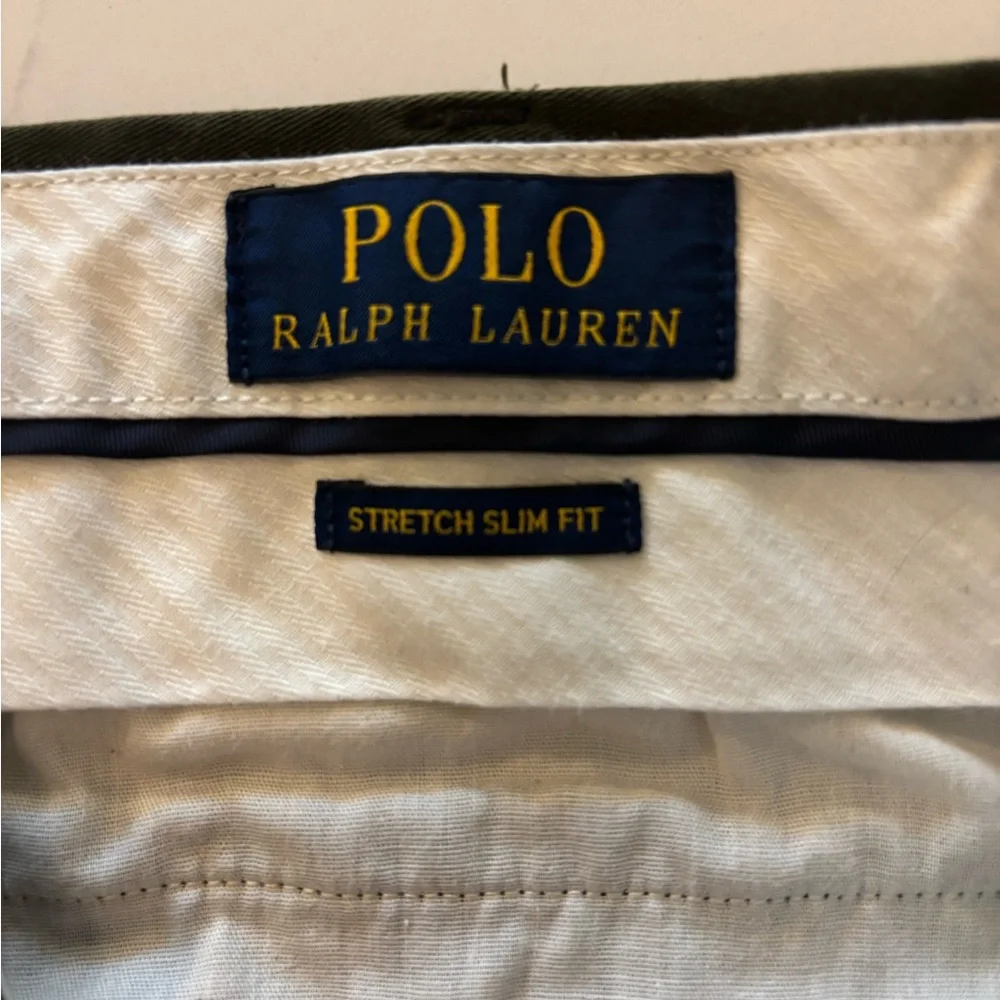 Polo Ralph Lauren Dark Green Chinos - Picture 4 of 7